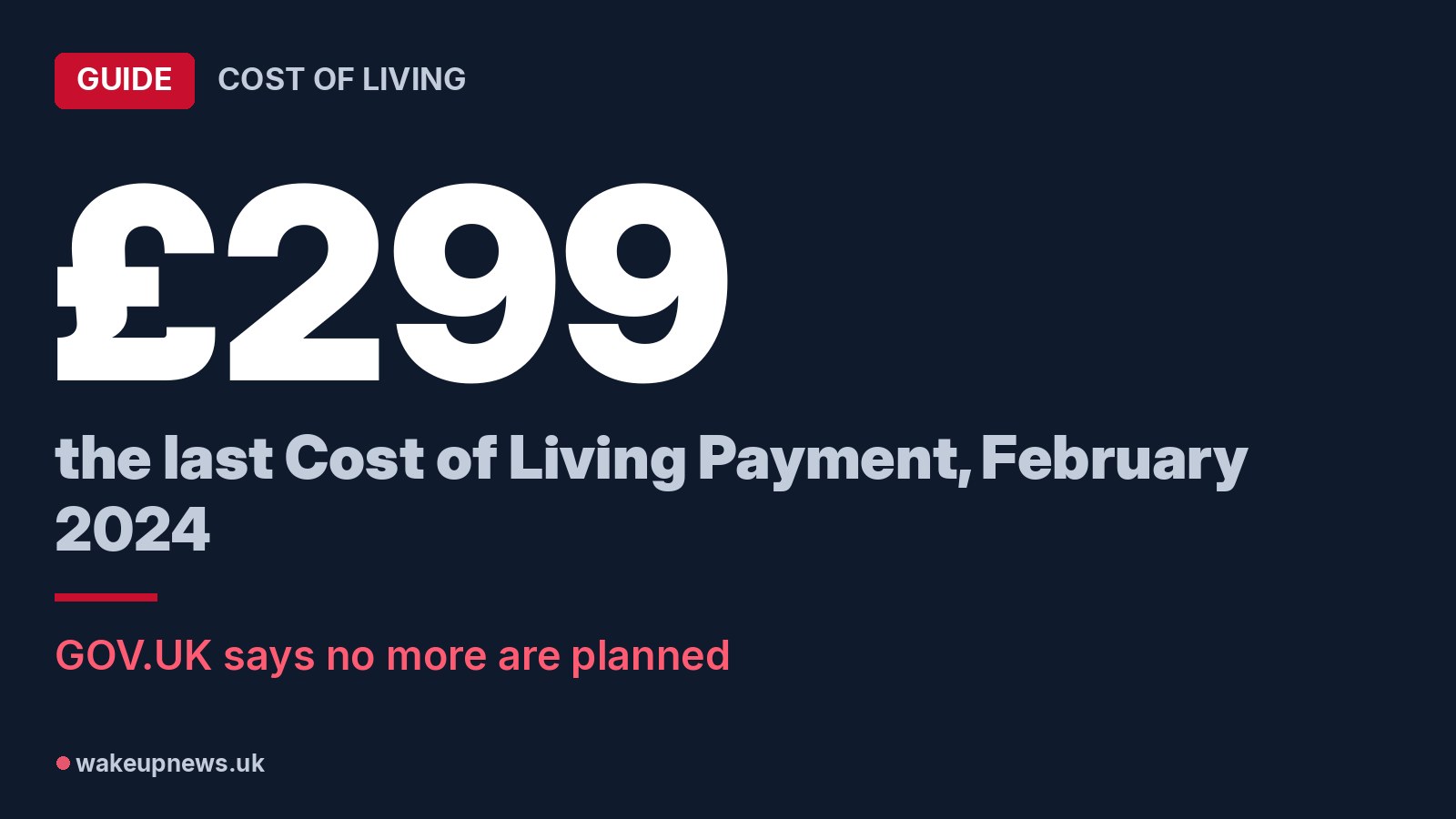 Cost of Living Payment 2026: what GOV.UK says, and the help that is actually being paid this winter
